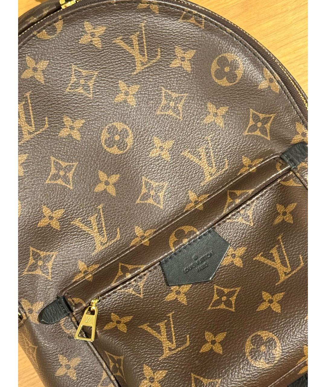 LOUIS VUITTON Коричневый рюкзак, фото 3