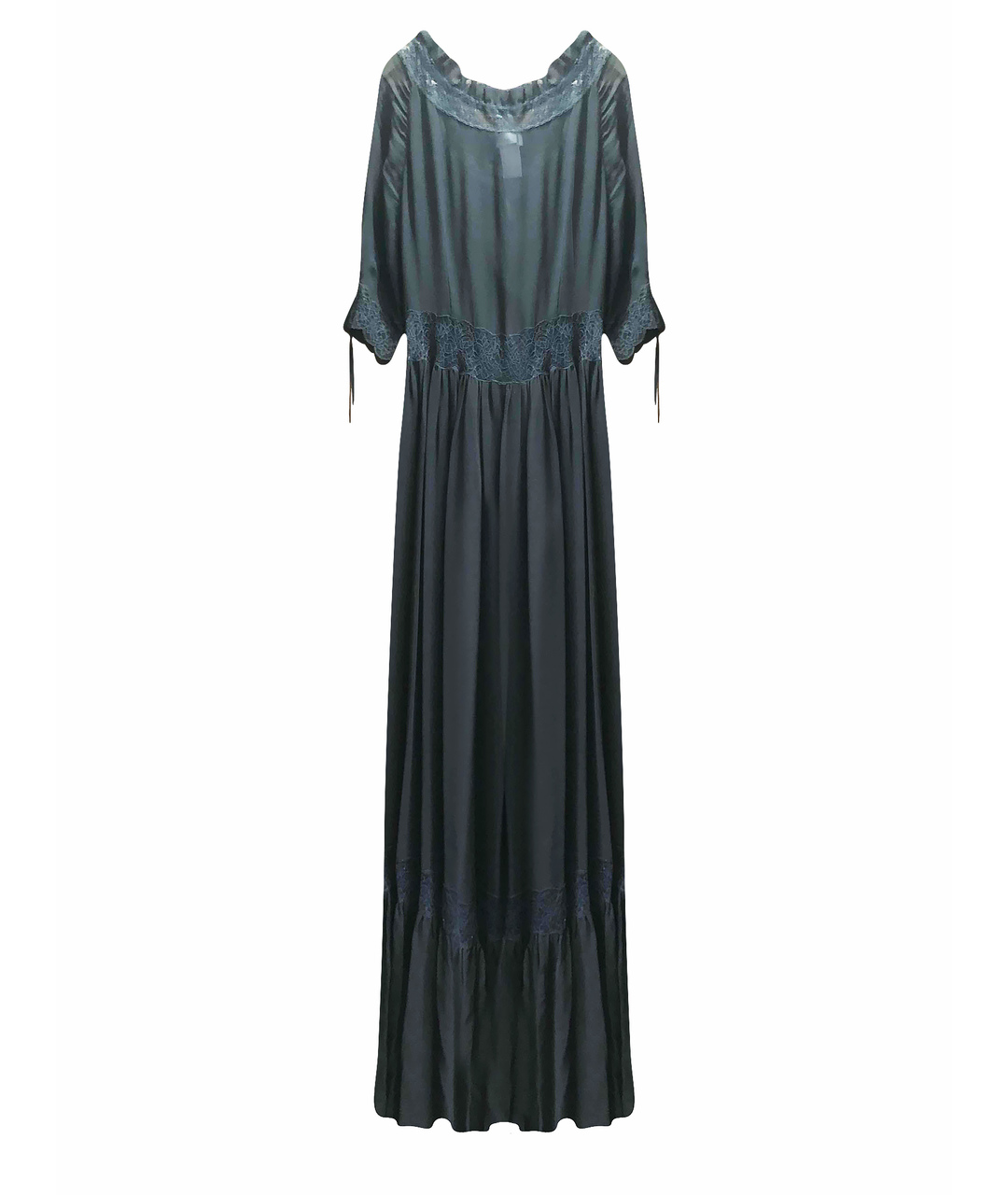 PHILOSOPHY DI ALBERTA FERRETTI Черное шифоновое вечернее платье, фото 1
