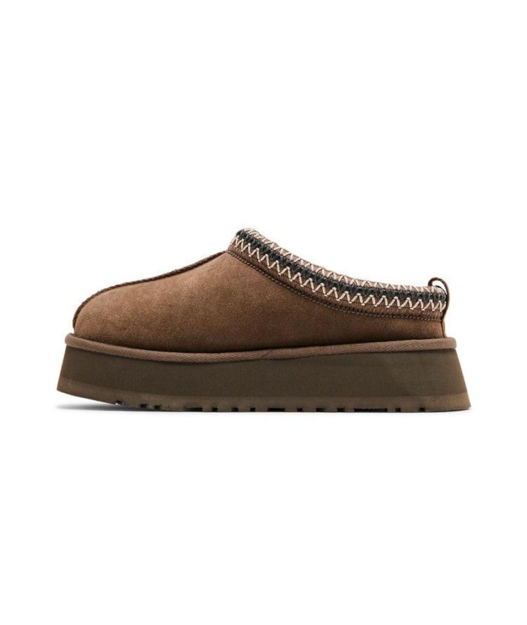 UGG AUSTRALIA Коричневые замшевые ботинки, фото 2