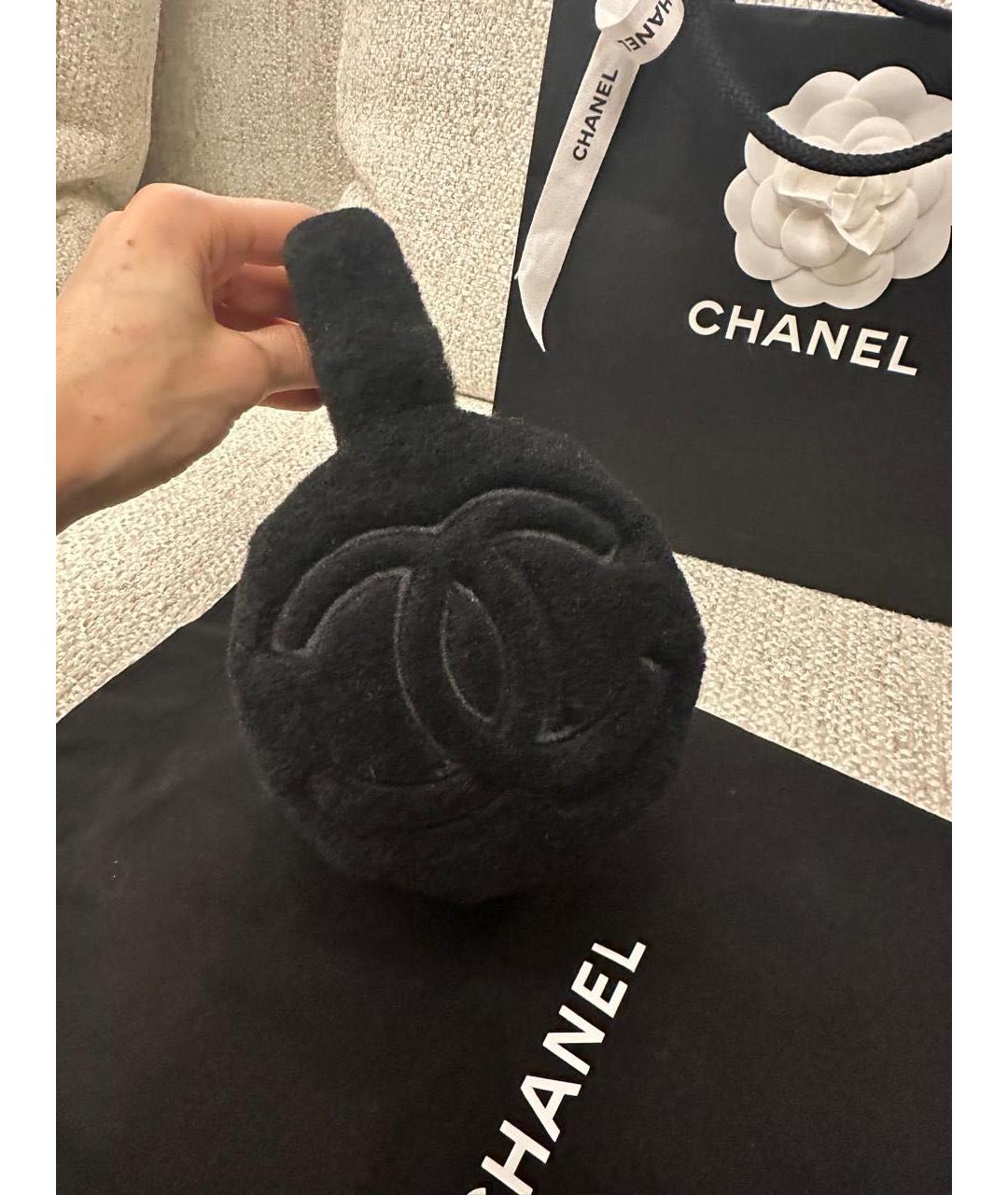 CHANEL Черные наушники, фото 2