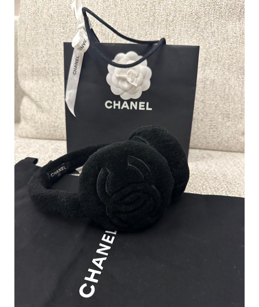 CHANEL Черные наушники, фото 7