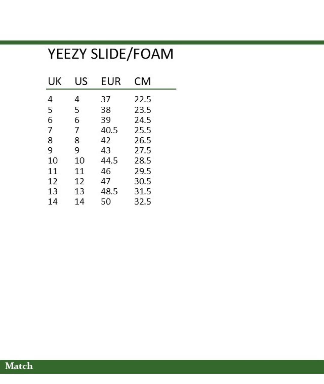 HOT Size Guide Yeezy Boost 350 Kid Sizes Yeezy 350 Adidas
