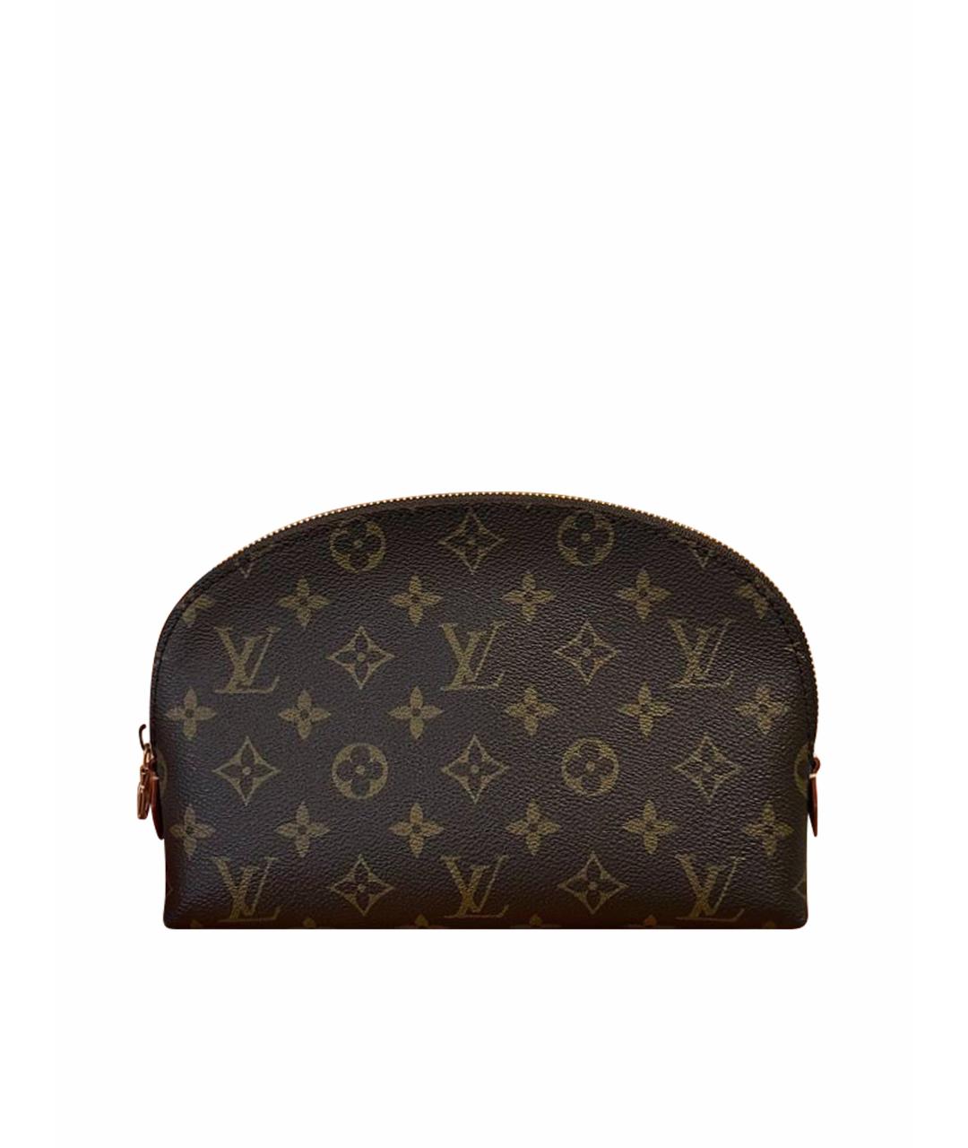 LOUIS VUITTON Коричневая косметичка, фото 1