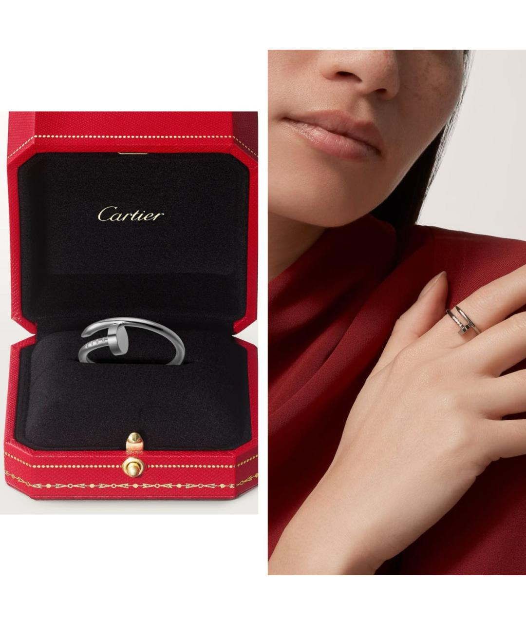 CARTIER Кольцо из белого золота, фото 3