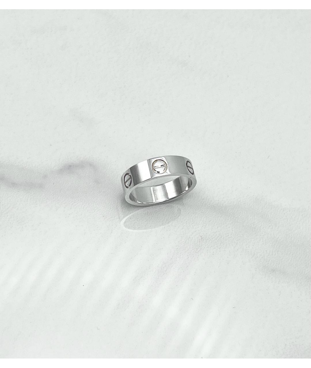 CARTIER Серебряное кольцо из белого золота, фото 3