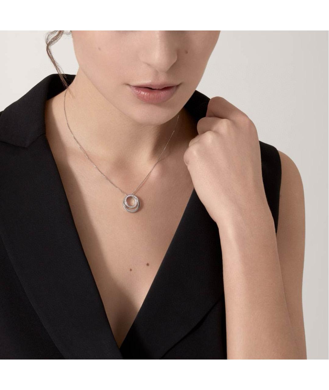 CARTIER Белое колье из белого золота, фото 5
