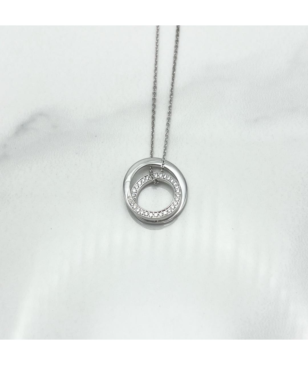 CARTIER Белое колье из белого золота, фото 3