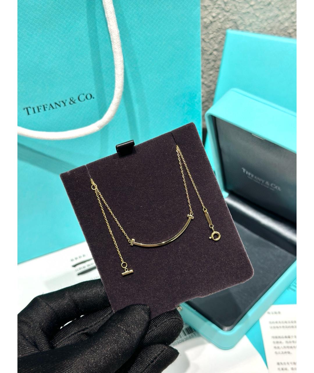 TIFFANY&CO Желтое колье из желтого золота, фото 3