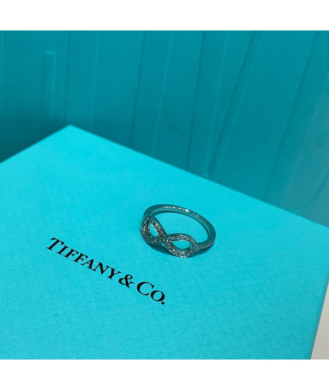 TIFFANY&CO Белое кольцо из белого золота, фото 4