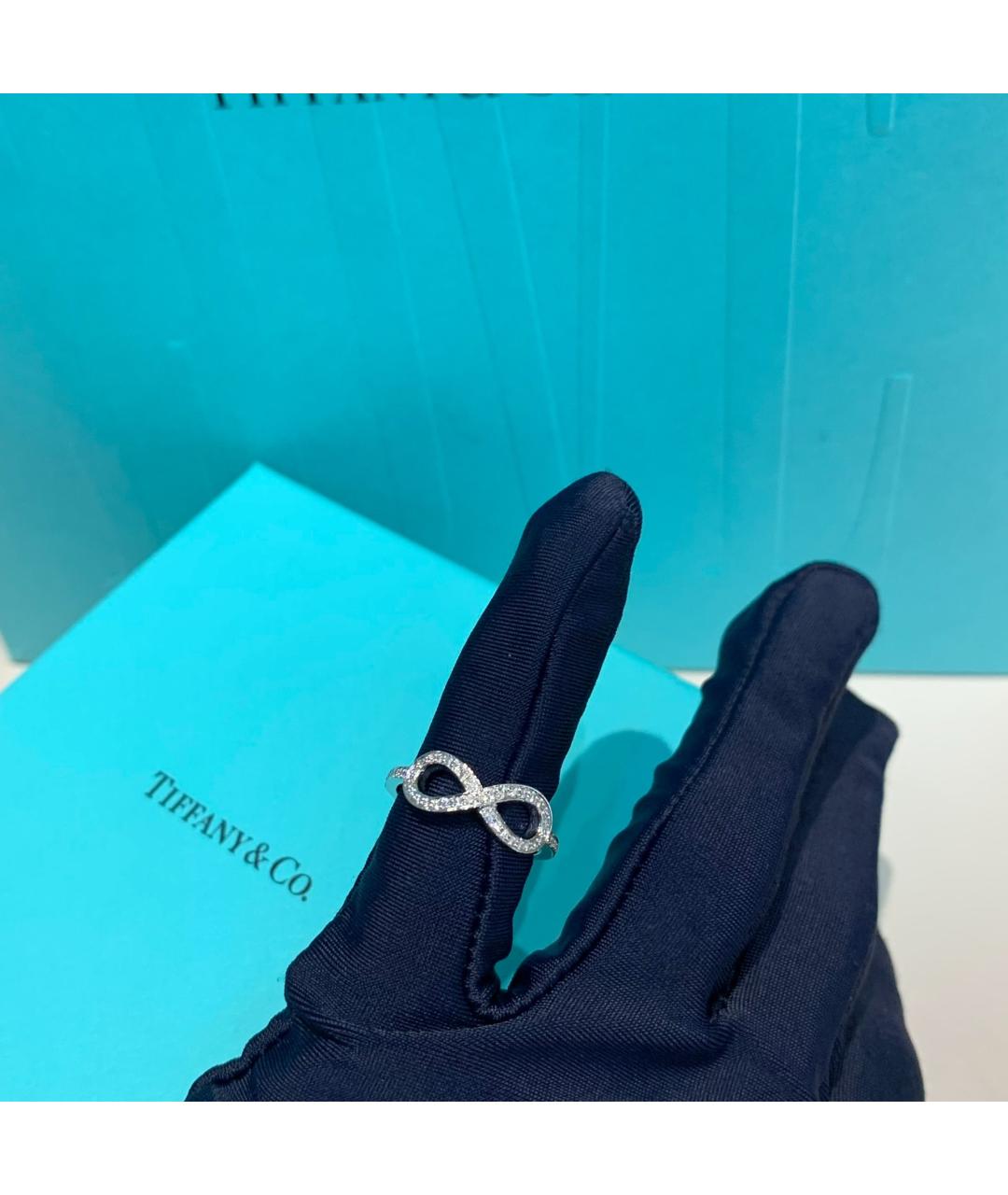 TIFFANY&CO Белое кольцо из белого золота, фото 5