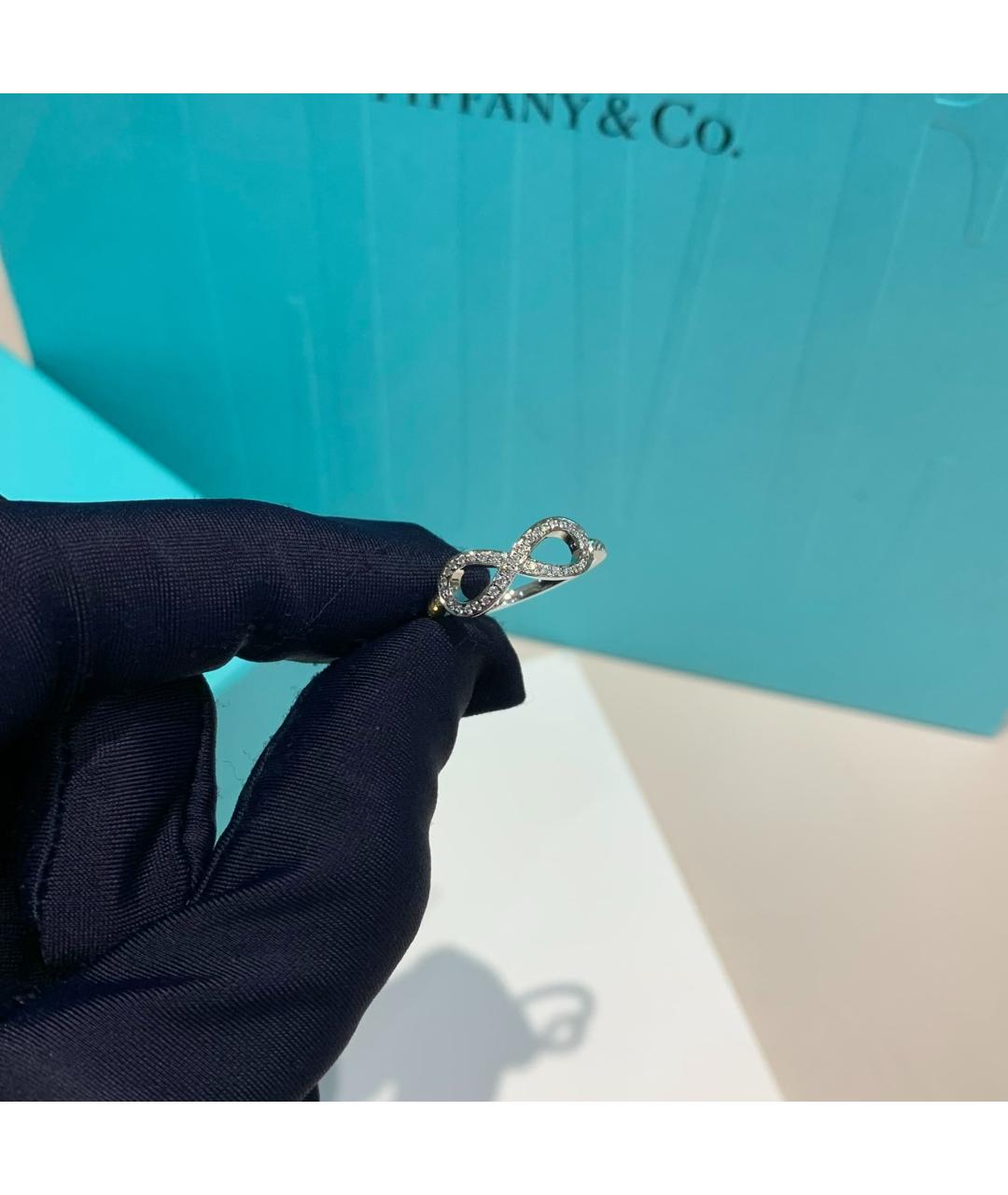 TIFFANY&CO Белое кольцо из белого золота, фото 6