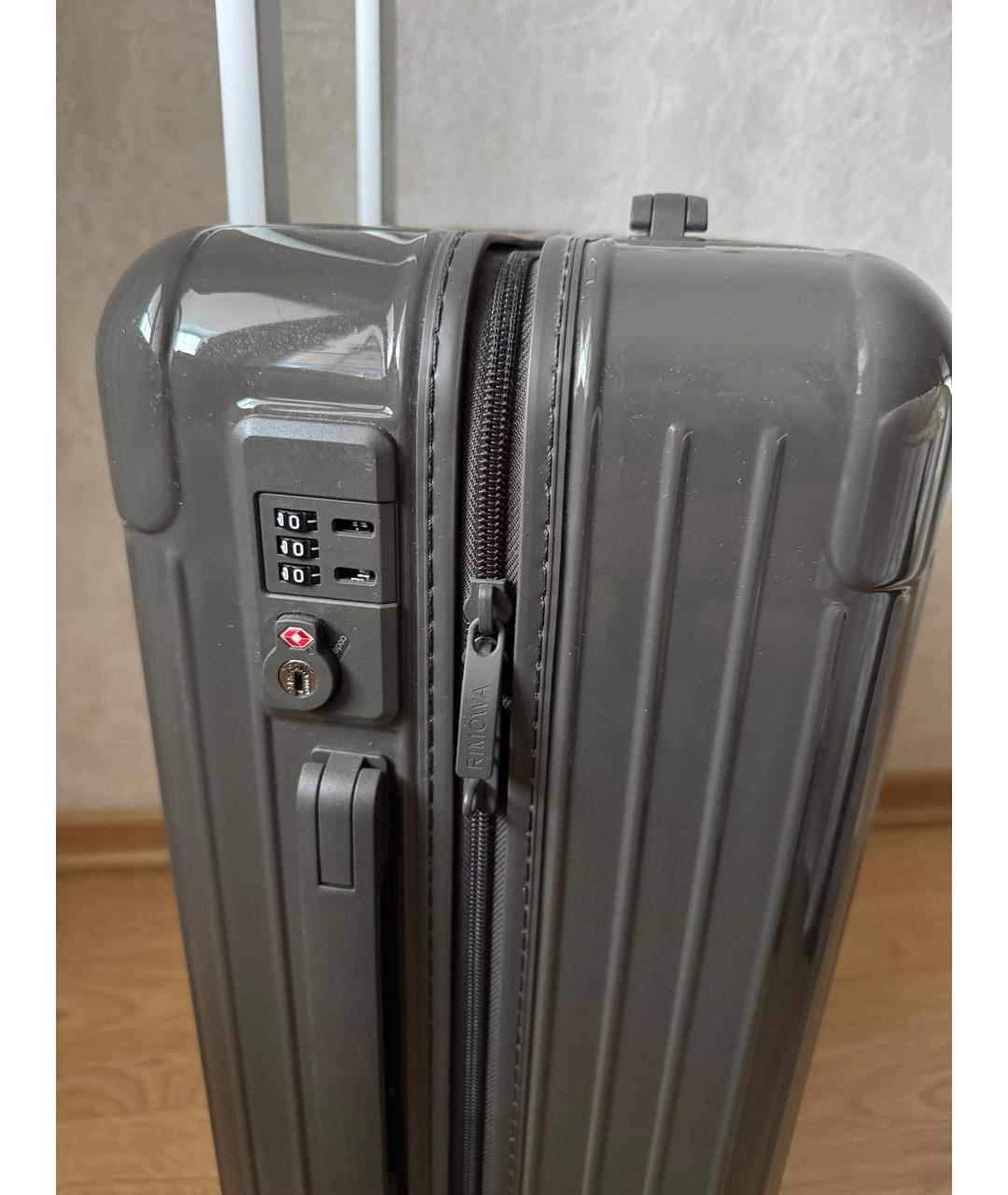 Rimowa Антрацитовый чемодан, фото 4