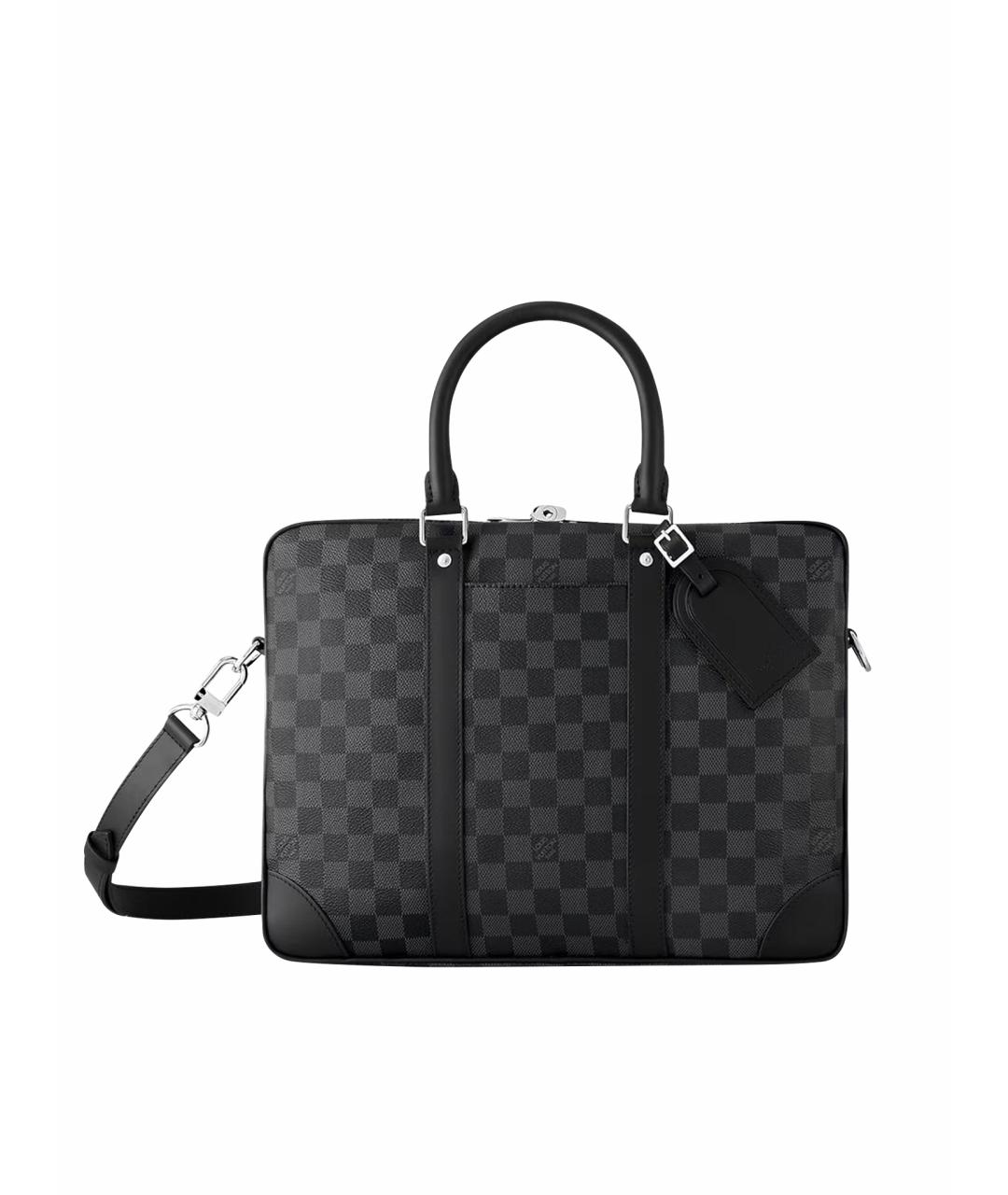 LOUIS VUITTON Кожаный портфель, фото 1