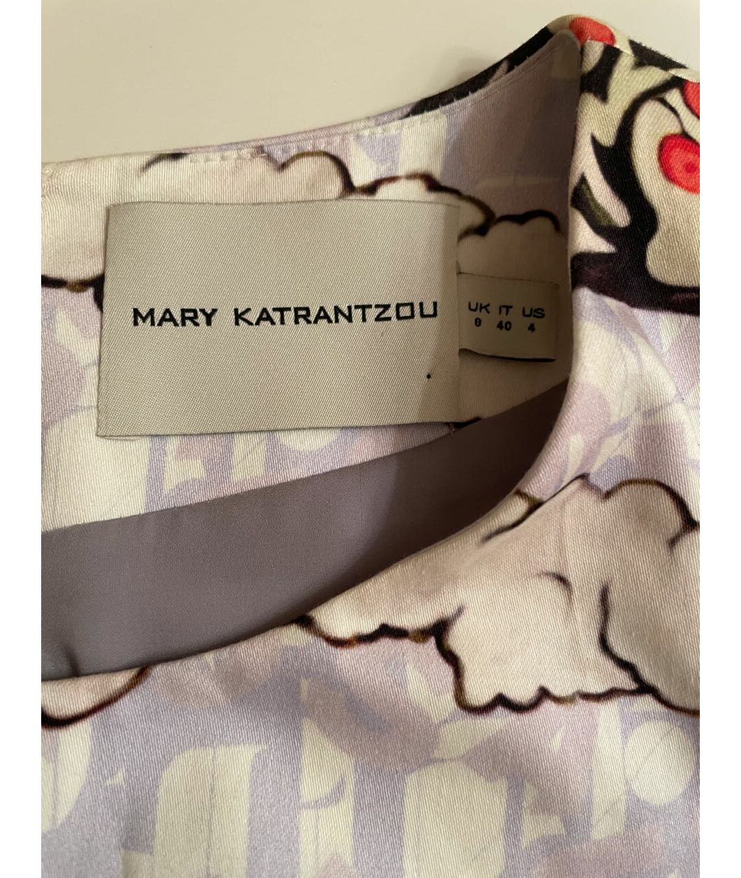 MARY KATRANTZOU Мульти хлопковое коктейльное платье, фото 3