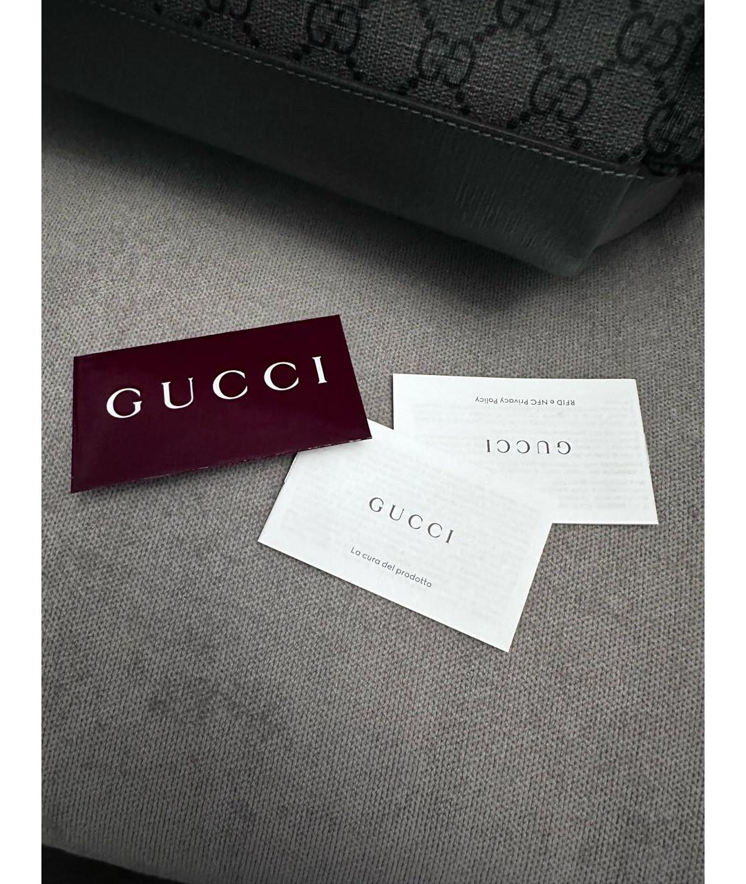 GUCCI Серый рюкзак, фото 6