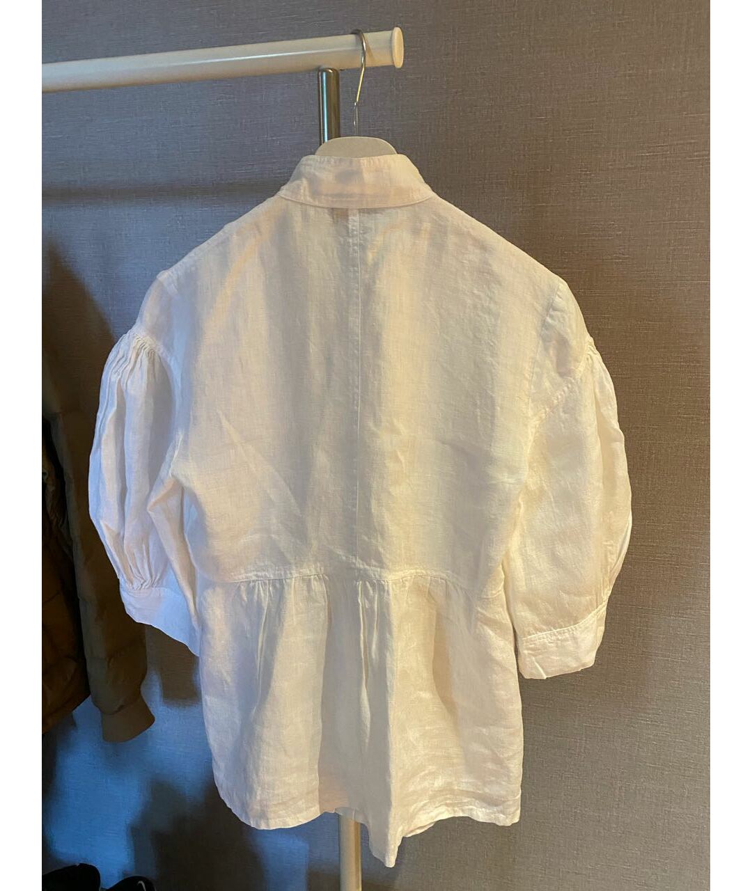 FENDI Белая льняная рубашка, фото 2