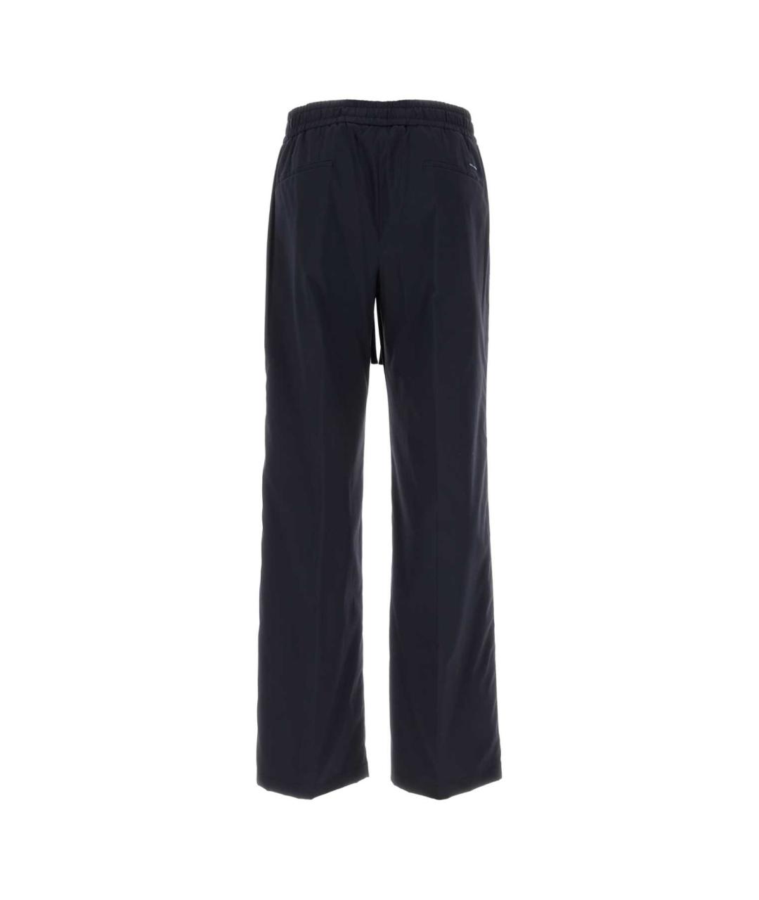 DOLCE&GABBANA Синие повседневные брюки, фото 2