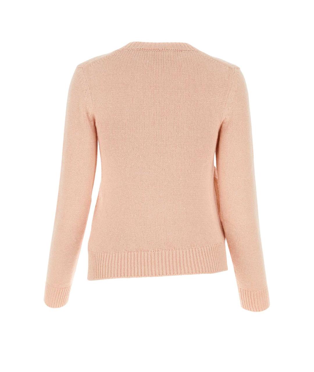 JIL SANDER Розовый хлопковый джемпер / свитер, фото 2