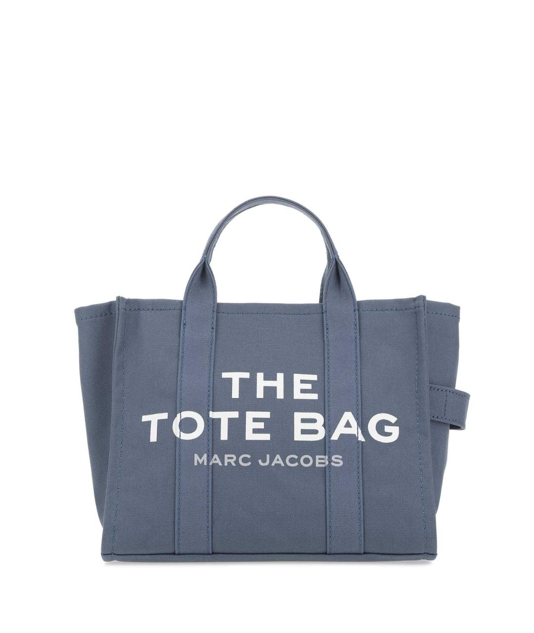 MARC JACOBS Голубая хлопковая сумка с короткими ручками, фото 1