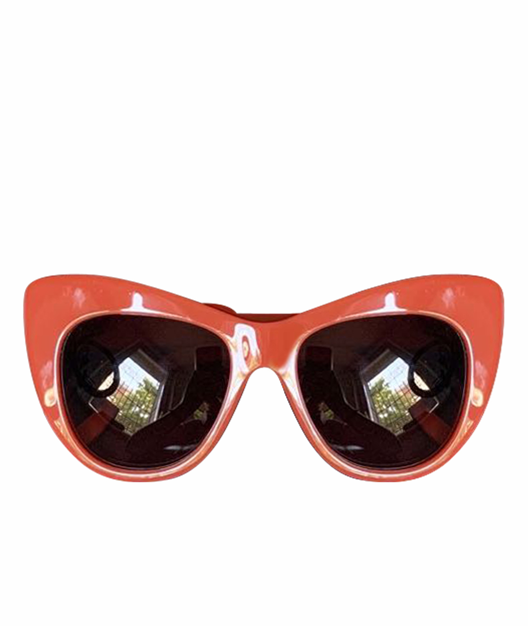 STELLA MCCARTNEY Коралловые пластиковые солнцезащитные очки, фото 1