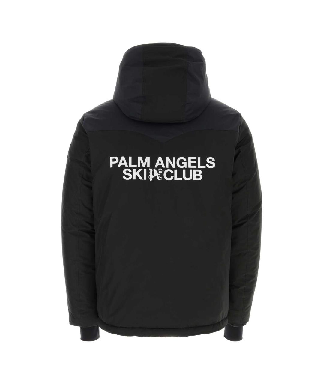 PALM ANGELS Черная полиэстеровая куртка, фото 2