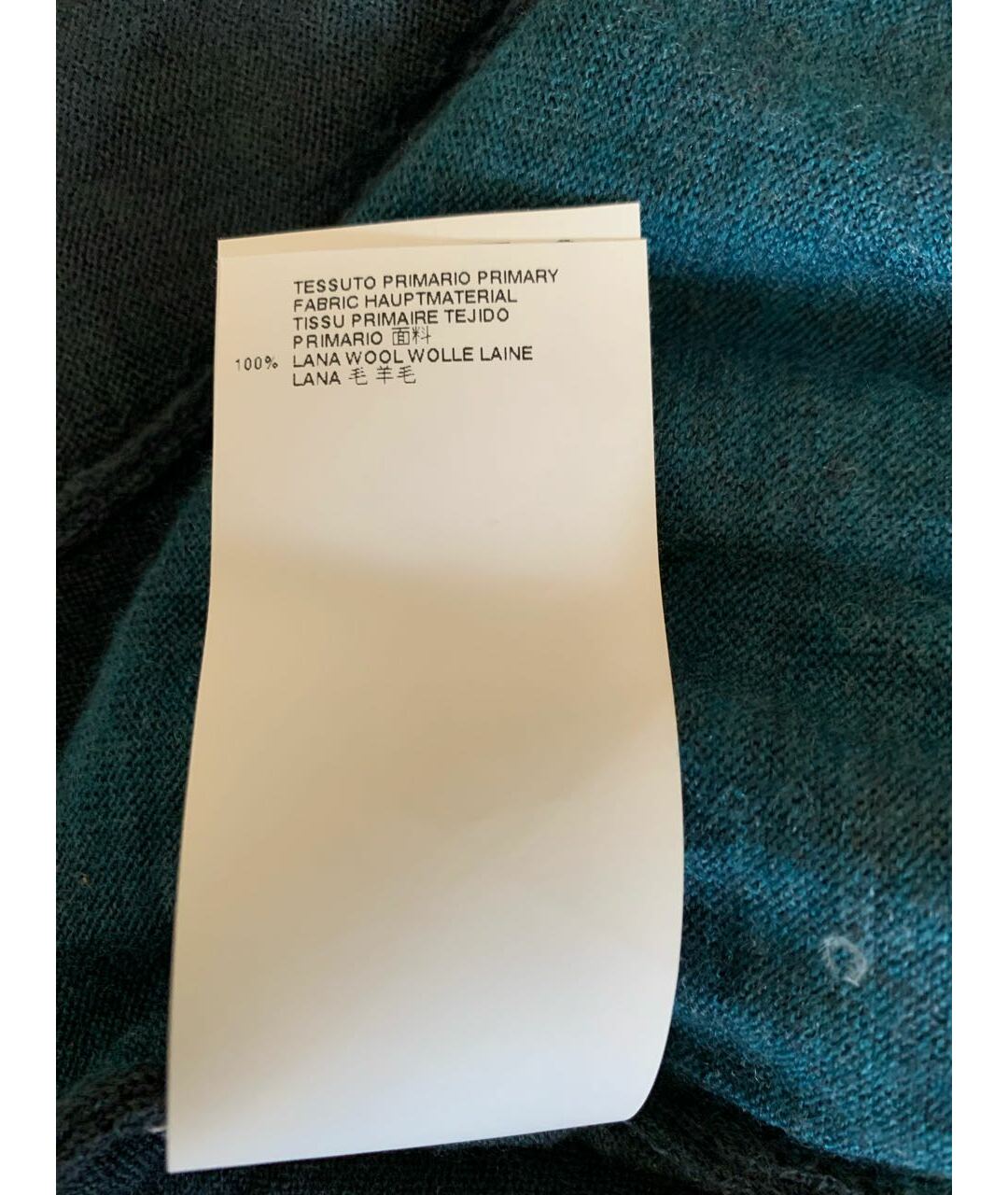 MAISON MARGIELA Темно-синий шерстяной джемпер / свитер, фото 5