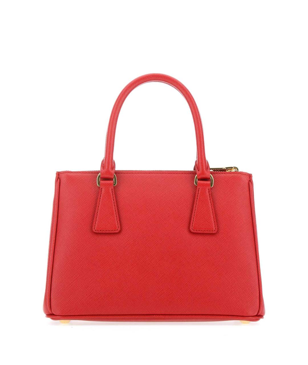 PRADA Красная кожаная сумка тоут, фото 3