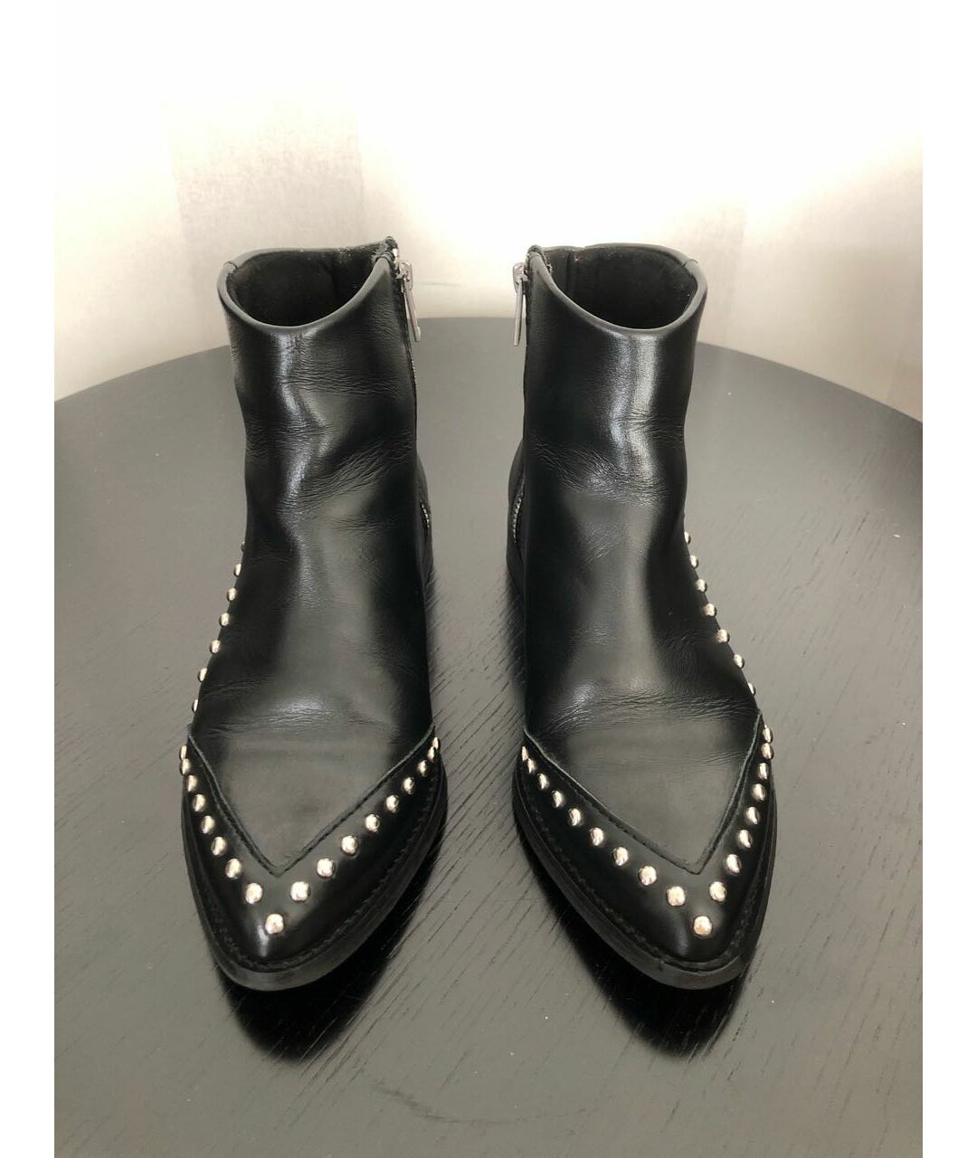 ZADIG & VOLTAIRE Черные кожаные ботинки, фото 3