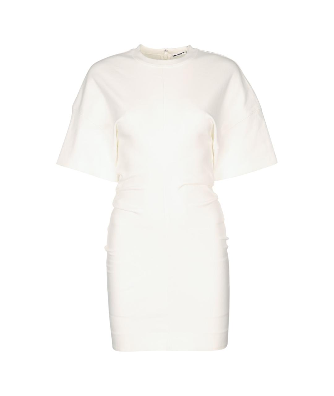 ALEXANDER WANG Белое хлопковое платье, фото 1