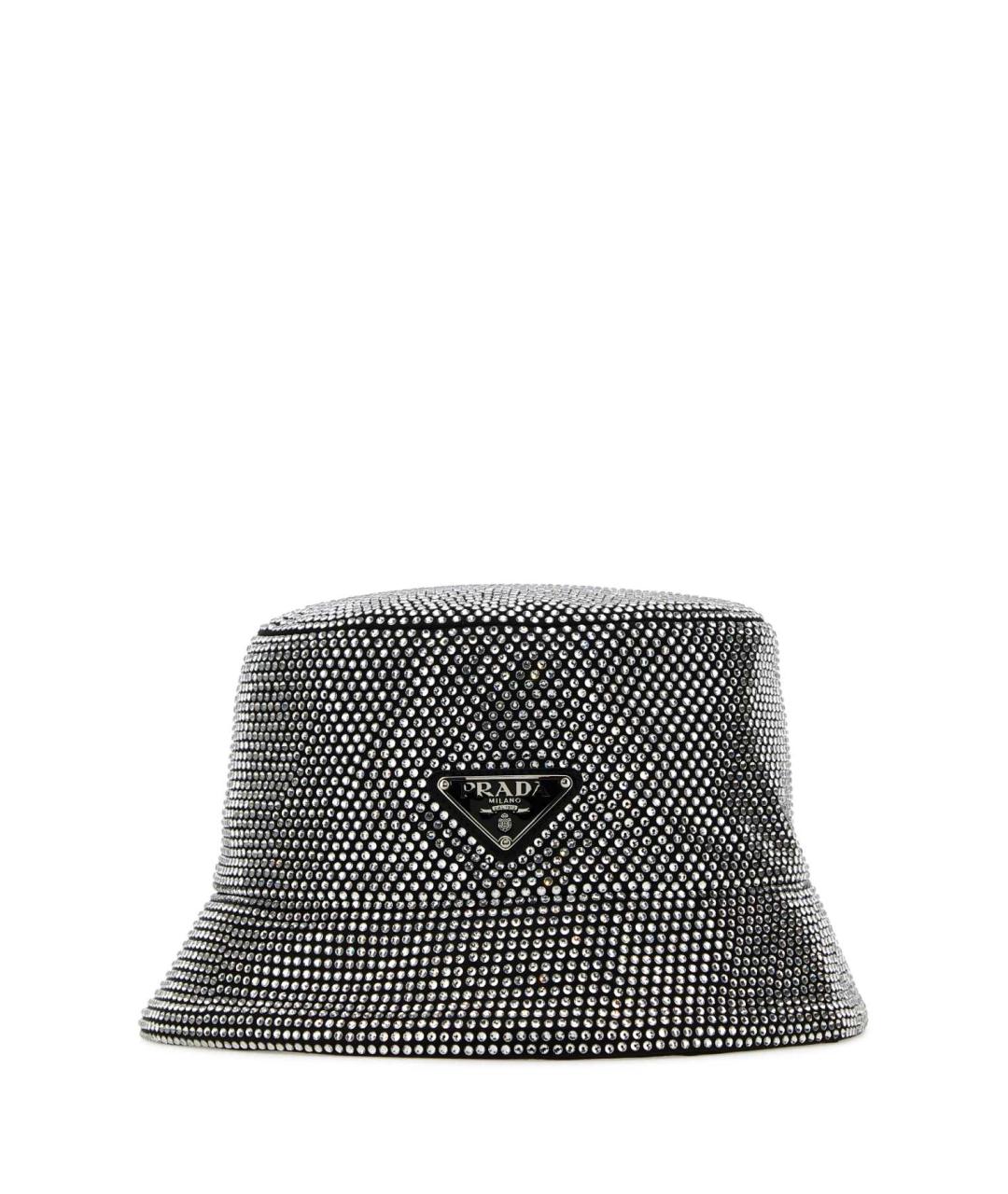 PRADA Серебряная синтетическая панама, фото 1