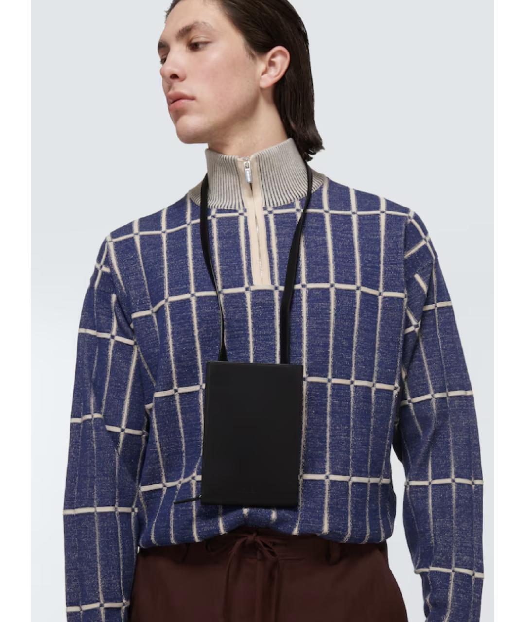 JACQUEMUS Коричневая кожаная сумка на плечо, фото 4