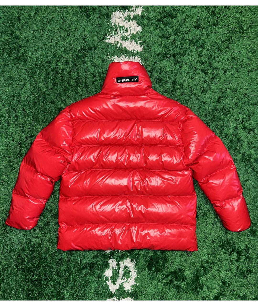 KHRISJOY Красный пуховик, фото 3
