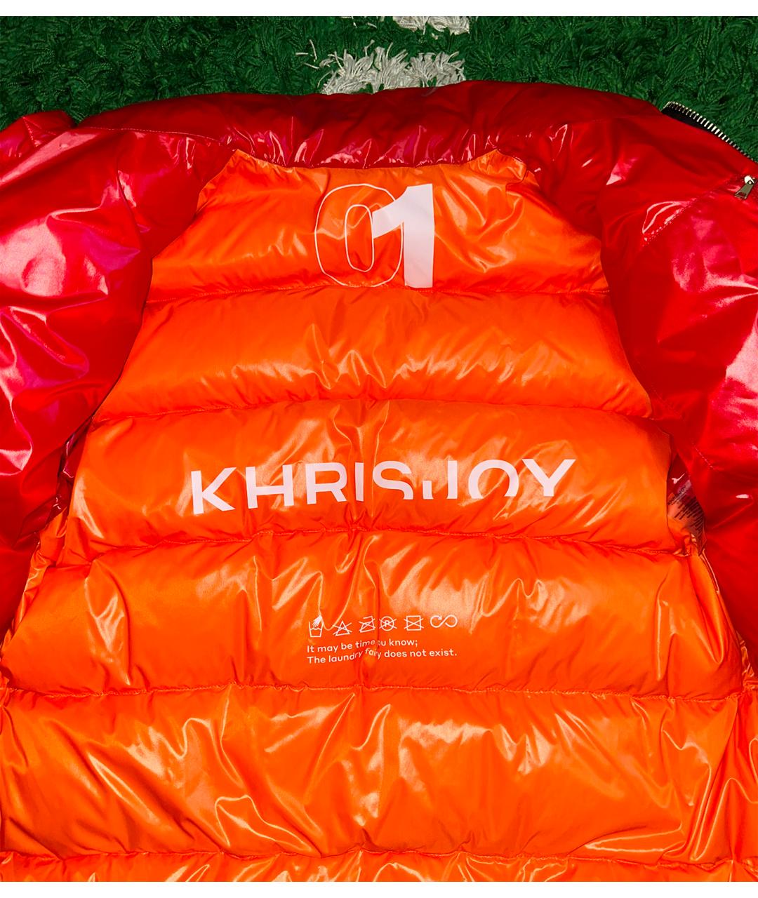 KHRISJOY Красный пуховик, фото 9