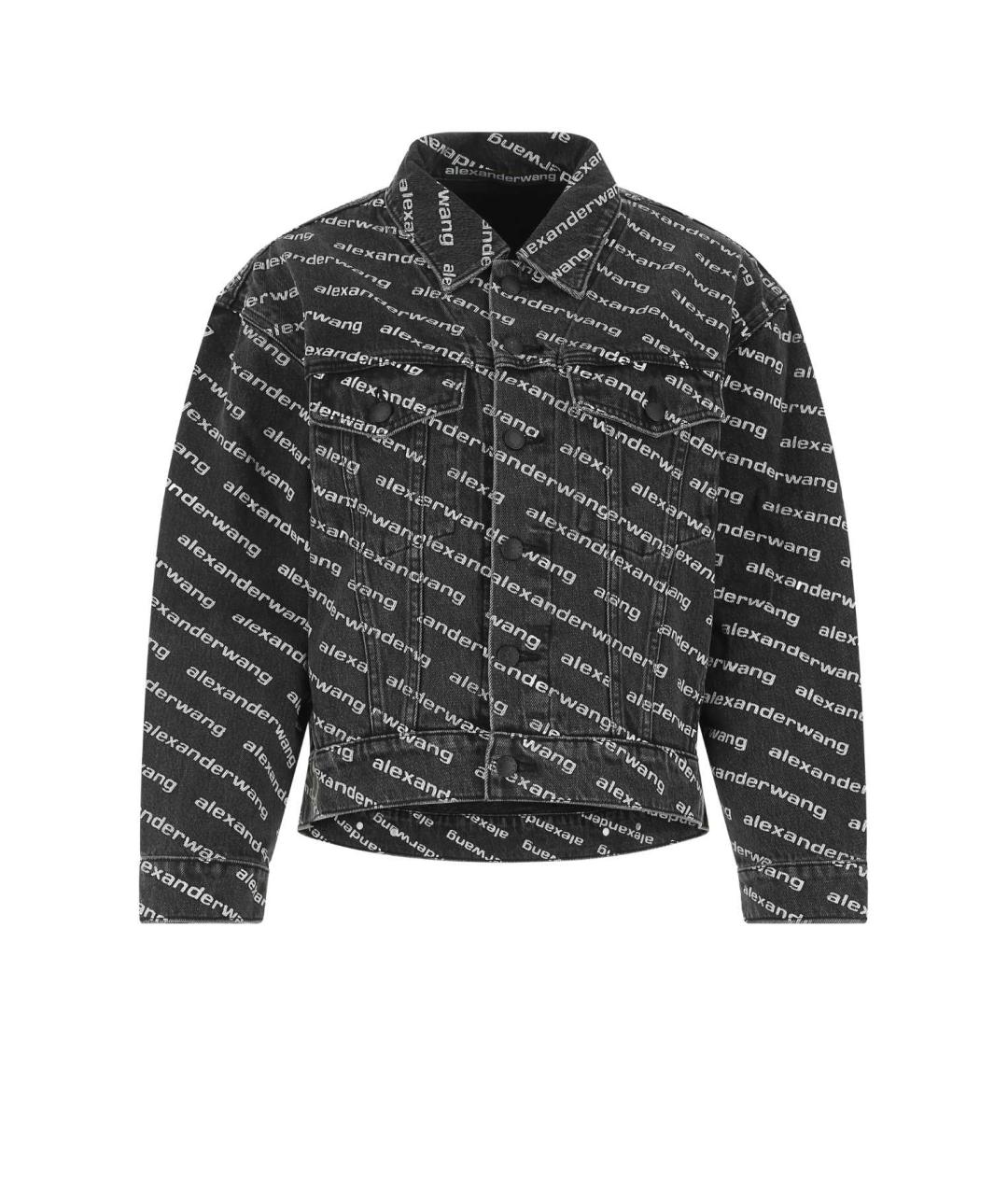 ALEXANDER WANG Черная деним куртка, фото 1