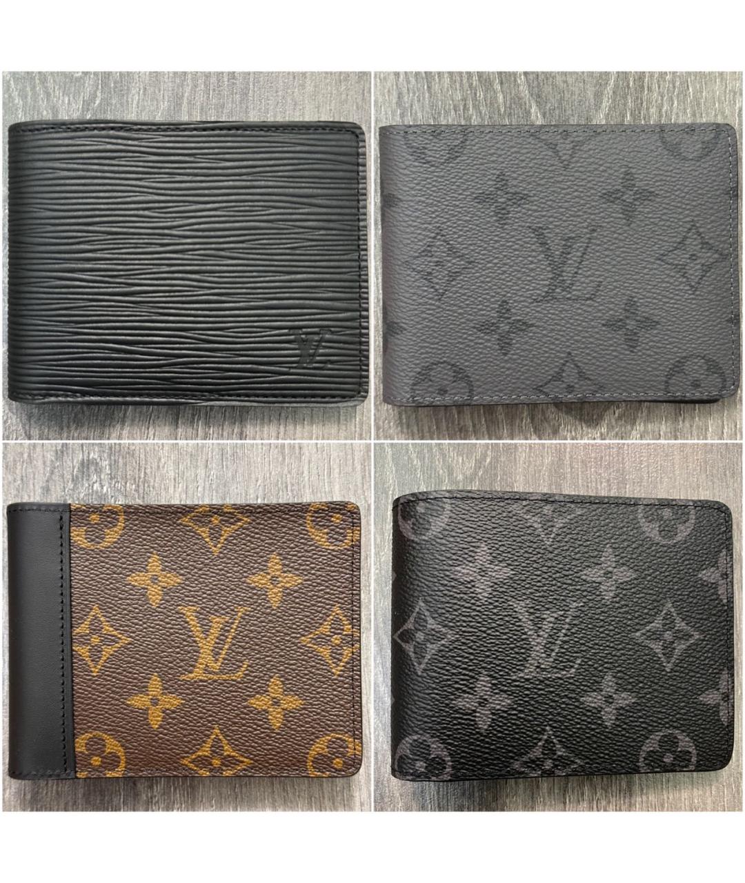 LOUIS VUITTON Черный кошелек, фото 7