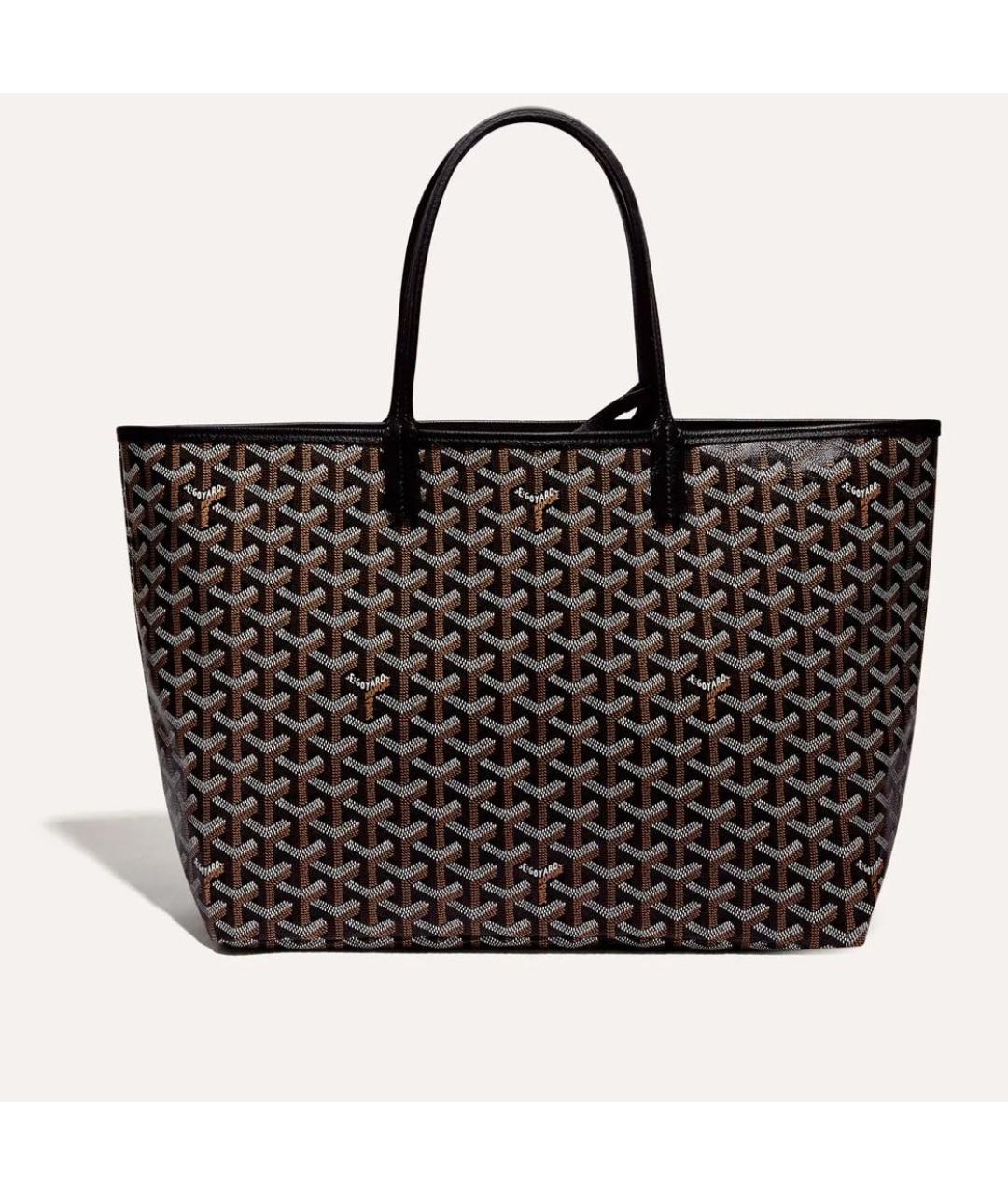 GOYARD Черная сумка тоут, фото 2