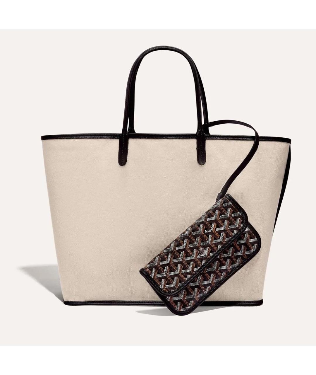 GOYARD Черная сумка тоут, фото 3