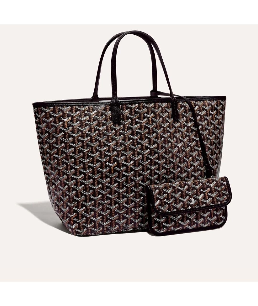 GOYARD Черная сумка тоут, фото 8