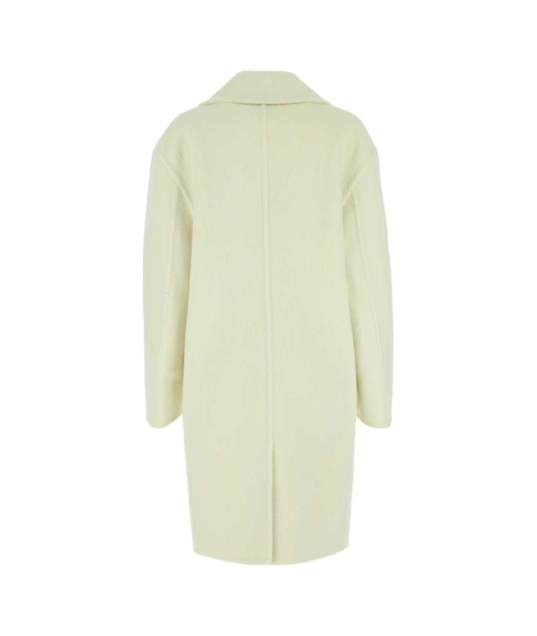 BOTTEGA VENETA Бежевое шерстяное пальто, фото 2