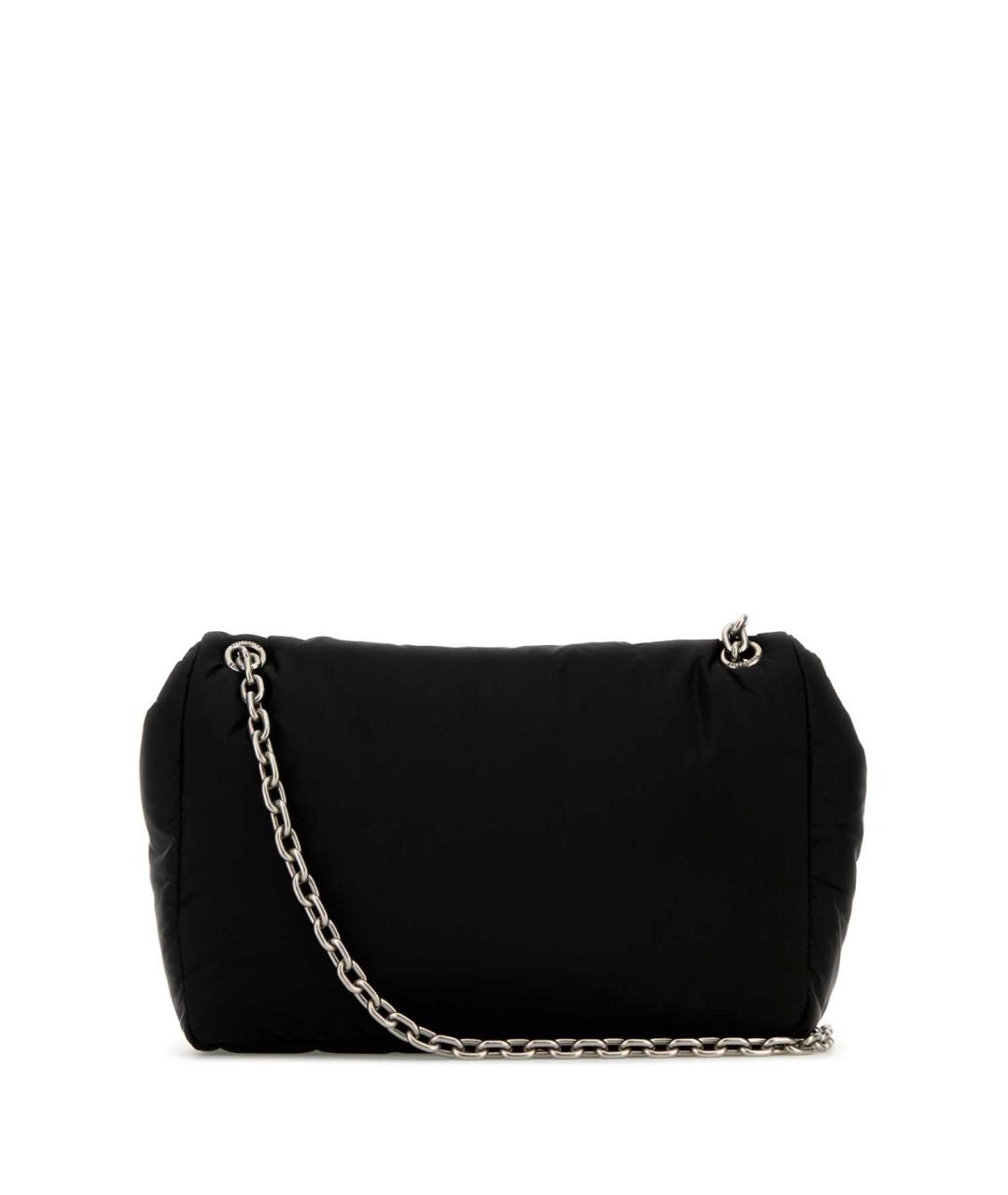 BALENCIAGA Черная синтетическая сумка через плечо, фото 3