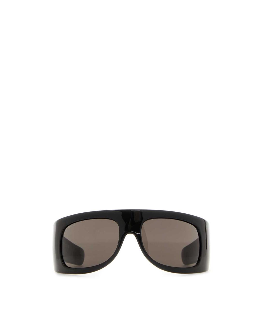 GUCCI Черные пластиковые солнцезащитные очки, фото 2