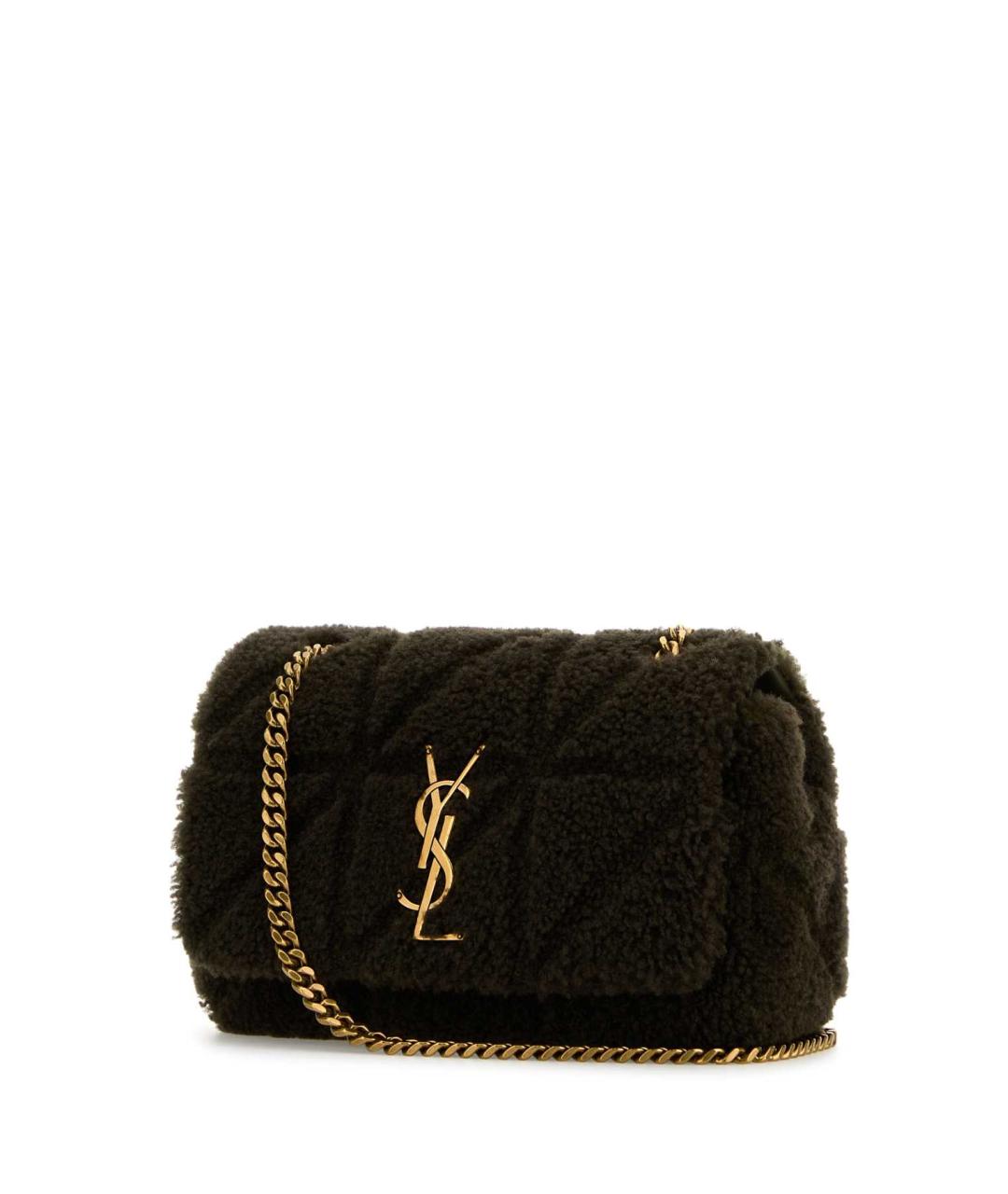 SAINT LAURENT Коричневая сумка через плечо, фото 2