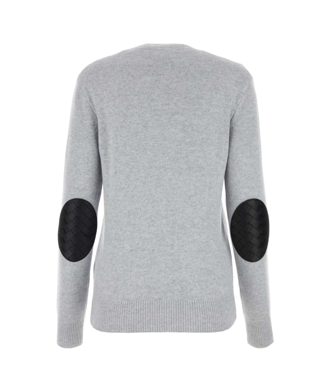 BOTTEGA VENETA Серый кашемировый джемпер / свитер, фото 2