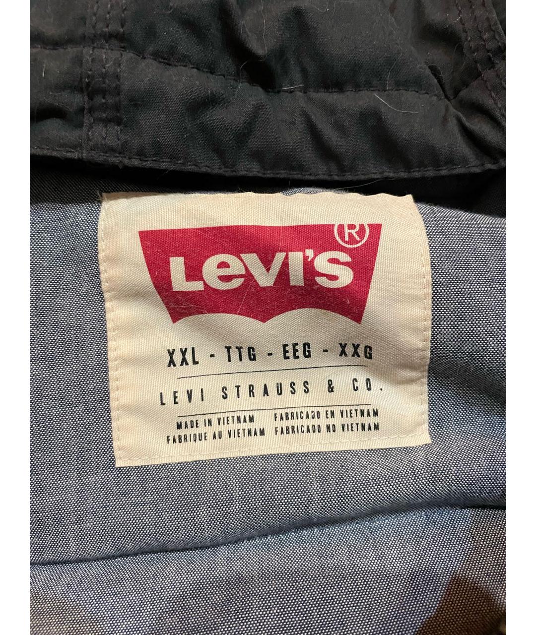 LEVI'S Черный пуховик, фото 3