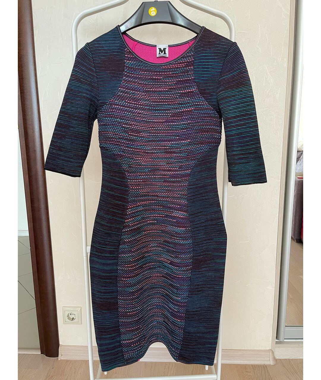 MISSONI Темно-синее платье, фото 5