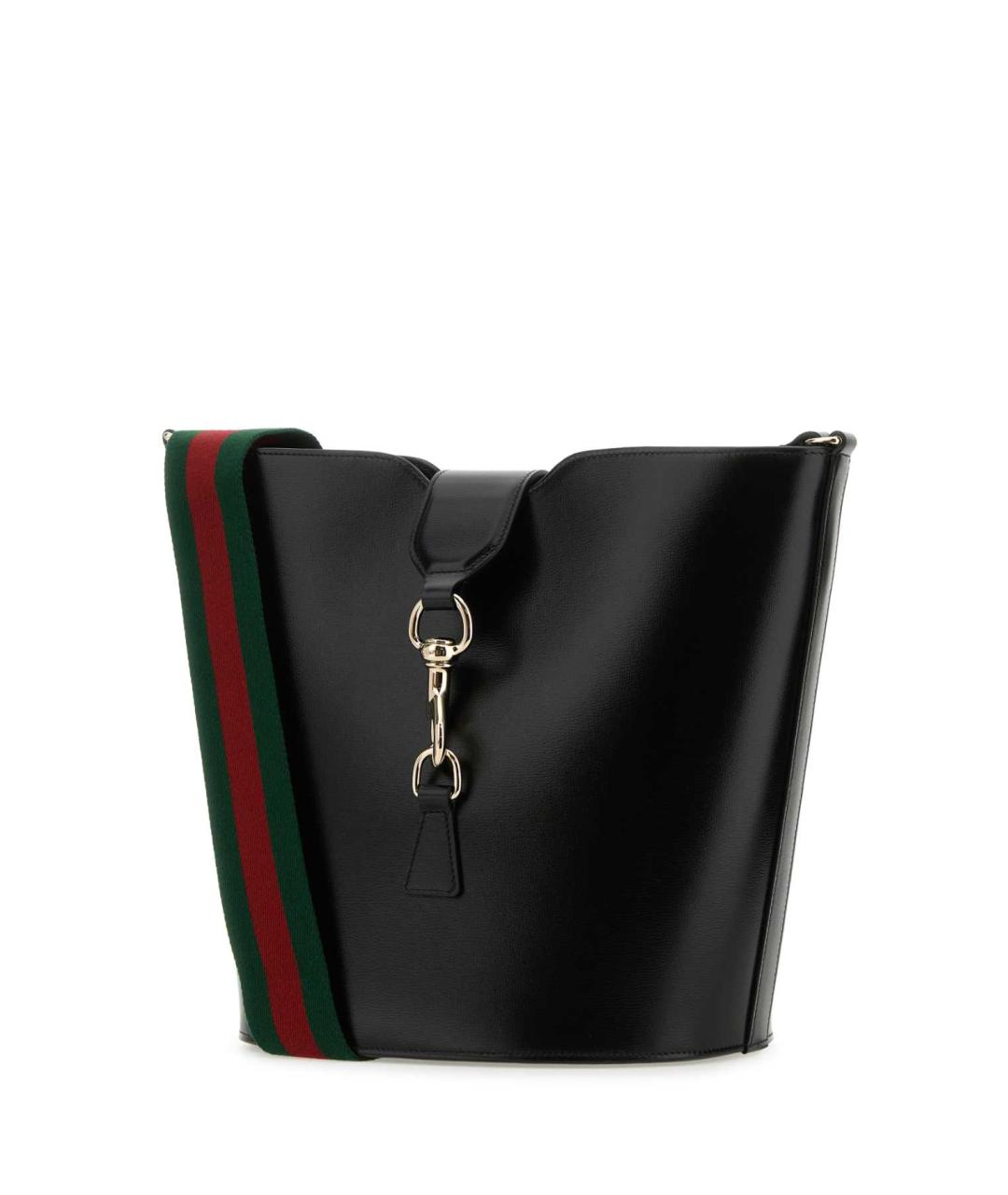 GUCCI Черная кожаная сумка через плечо, фото 2