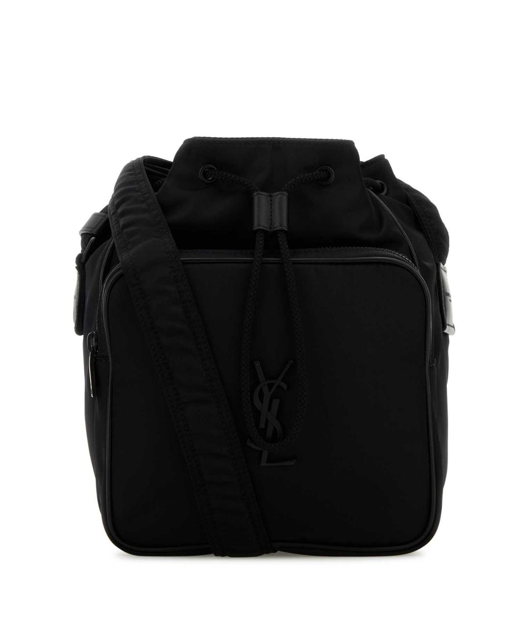 SAINT LAURENT Черная сумка на плечо, фото 1