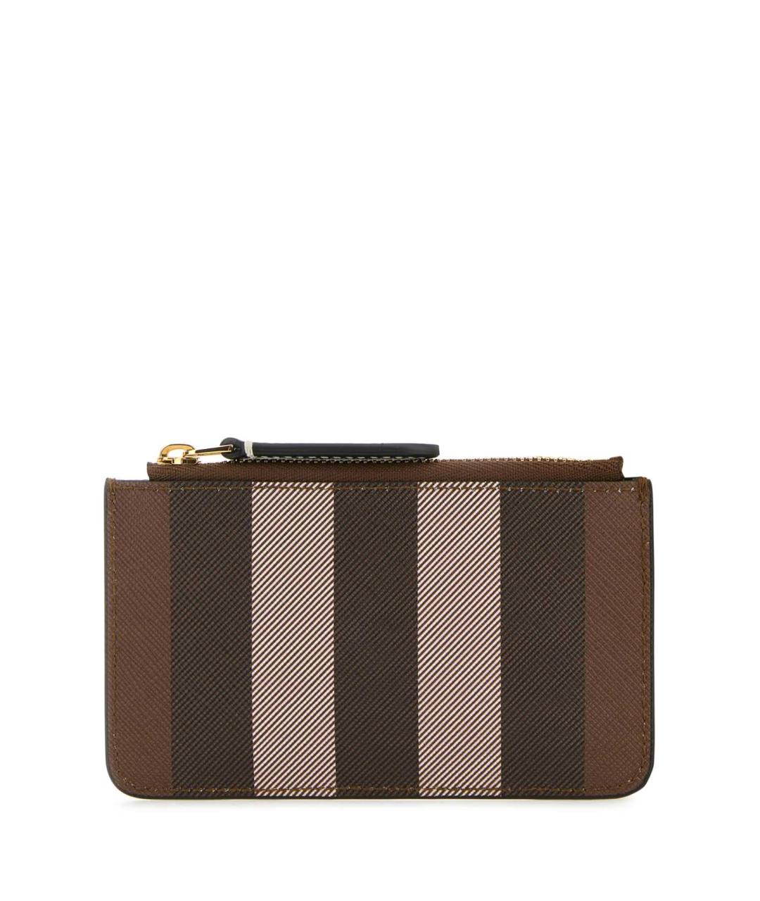 BURBERRY Коричневый полиуретановый кошелек, фото 1