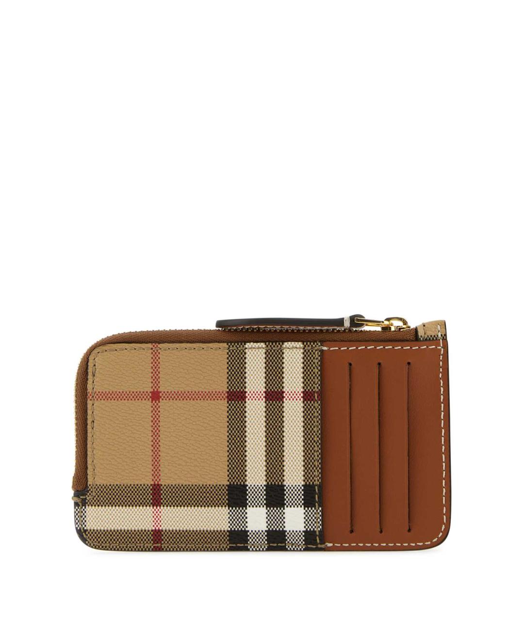 BURBERRY Бежевый полиуретановый кошелек, фото 3