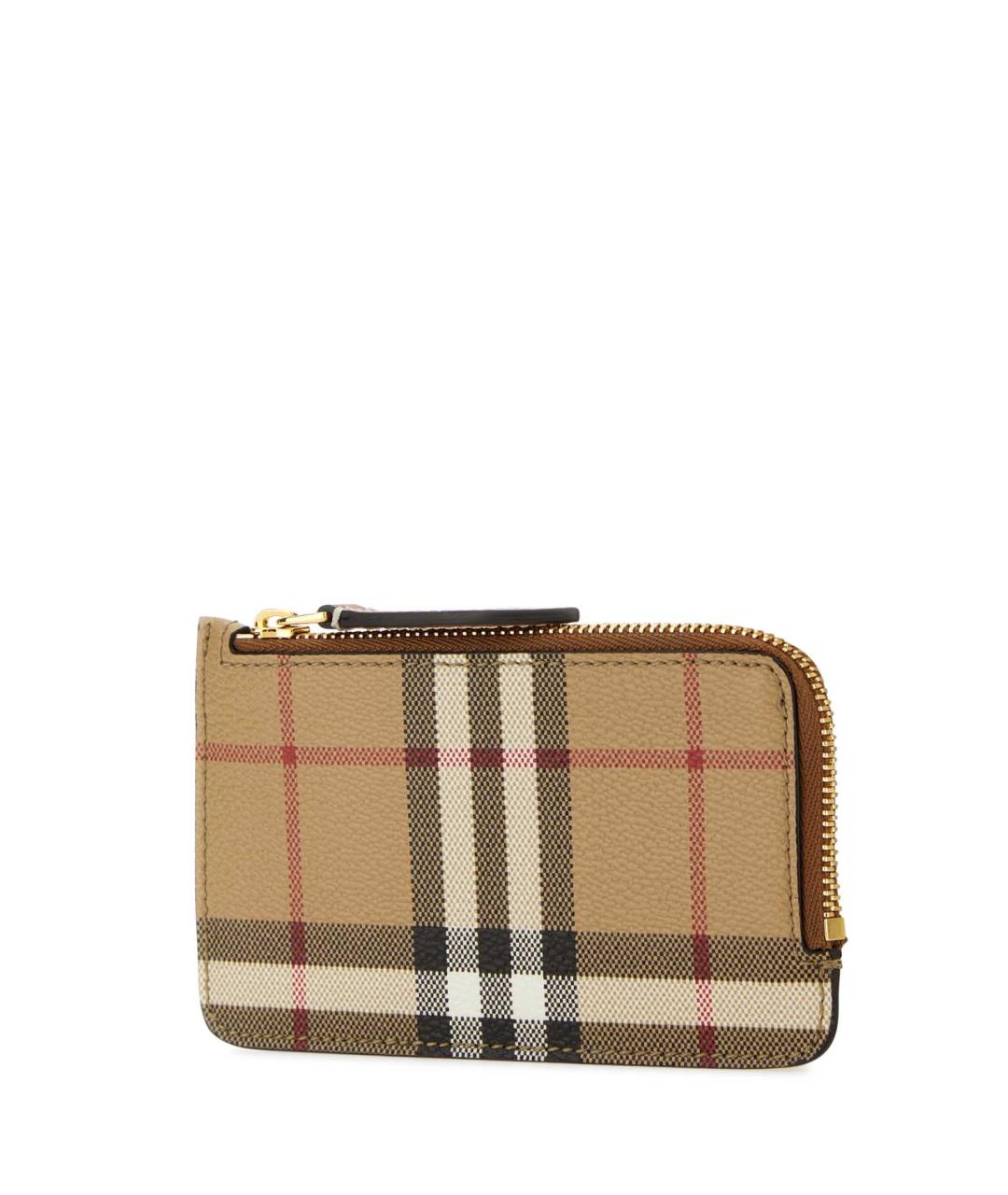 BURBERRY Бежевый полиуретановый кошелек, фото 2